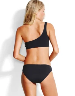 Seafolly Active Hipster Bikini Bottom - Black New