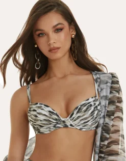 Roidal Africa Underwired Bikini Set - Animal Clearance