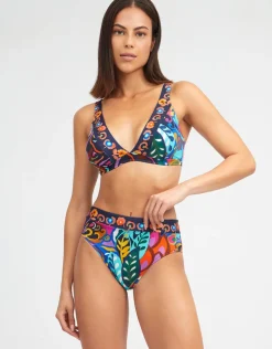 Nuria Ferrer Aida Plunge Bikini Top Outlet