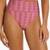 Jets Alessia Geo Fold Down Bikini Pant - Peony New