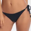 Jo Severin Alicia Ring Tie Bikini Bottom - Midnight New