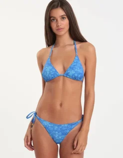 Jo Severin Alicia Ring Tie Bikini Bottom - Watercolour Sale