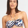 Nuria Ferrer Alika Bandeau Bikini Top - Animal Best