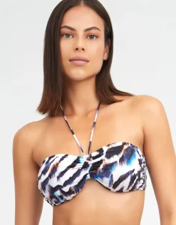 Nuria Ferrer Alika Bandeau Bikini Top - Animal Best