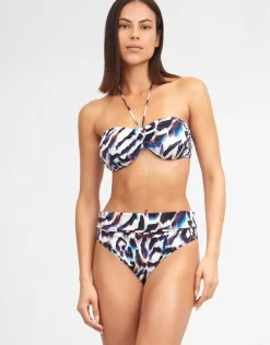 Nuria Ferrer Alika Bandeau Bikini Top - Animal Best