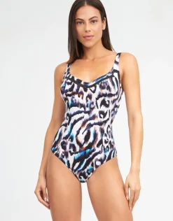 Nuria Ferrer Alika Underwired Swimsuit - Animal Best