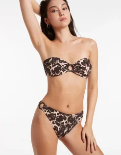 Jets Allure High Legline Bikini Pant - Black Best