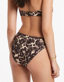 Jets Allure High Legline Bikini Pant - Black Best