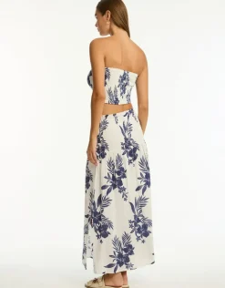 Sea Level Aloha Beach Skirt - White Outlet