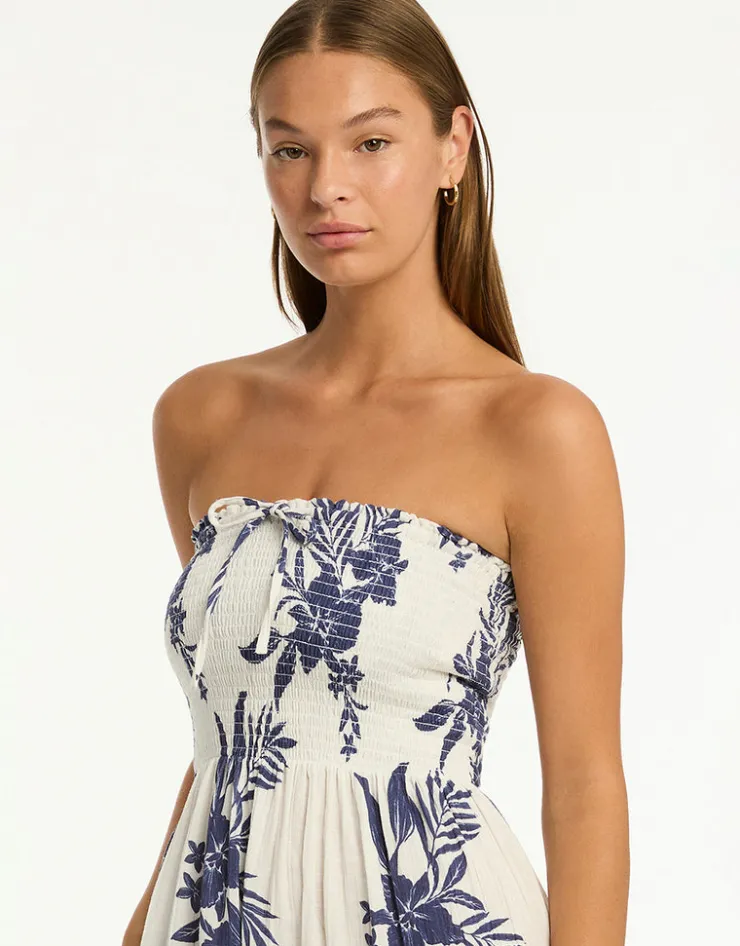 Sea Level Aloha Beach Skirt - White Outlet