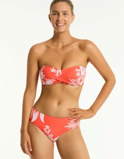Sea Level Aloha Mid Bikini Pant - Flame Outlet