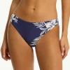 Sea Level Aloha Regular Cheeky Bikini Pant - French Navy Hot
