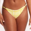Seafolly Amalfi Check Trim Hipster Bikini Pant - Lime Light Sale