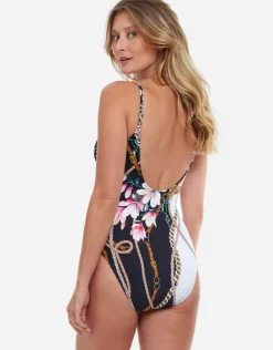 Gottex Amalfi Coast Round Neck Swimsuit Best