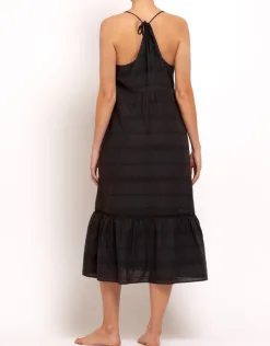 Heidi Klein Amalfi Scoop Neck Dress - Black Online