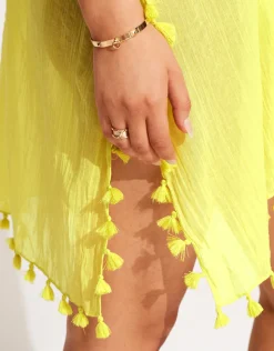 Seafolly Amnesia Kaftan - Celery Online