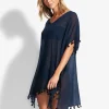 Seafolly Amnesia Kaftan - Indigo Clearance