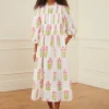 Pink City Prints Anjuna Kaftan - Zest Botanical Fashion