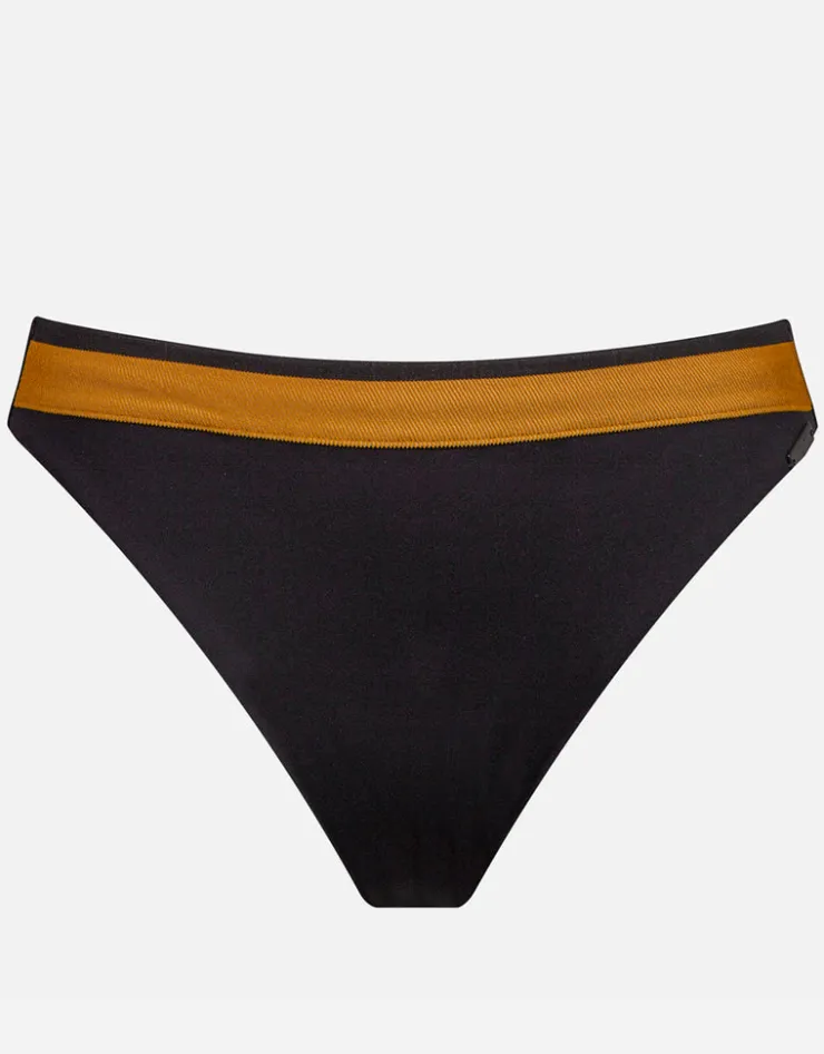 Maryan Mehlhorn Antagonist Bikini Pant - Black Caramel Discount
