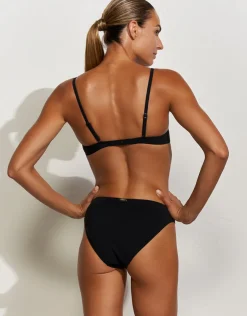 Maryan Mehlhorn Antagonist Underwired Moulded Bikini Top - Black Caramel Clearance