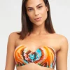 Nuria Ferrer Aquarelle Bandeau Bikini Top Clearance
