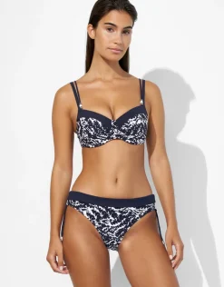 Lidea Arabesque Mood Adjustable Bikini Pant - Canvas Blue Hot