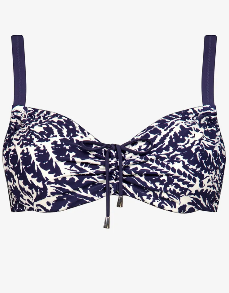Lidea Arabesque Mood Underwired Bikini Top - Canvas Blue Sale