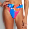 Seafolly Arthouse Banded Hi Rise Bikini Pant - Chilli Red Discount