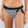 Nuria Ferrer Audrey Bikini Pant - Black and White Clearance