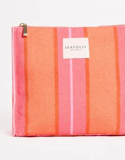 Seafolly Aurora Pouch Bag - Peach New