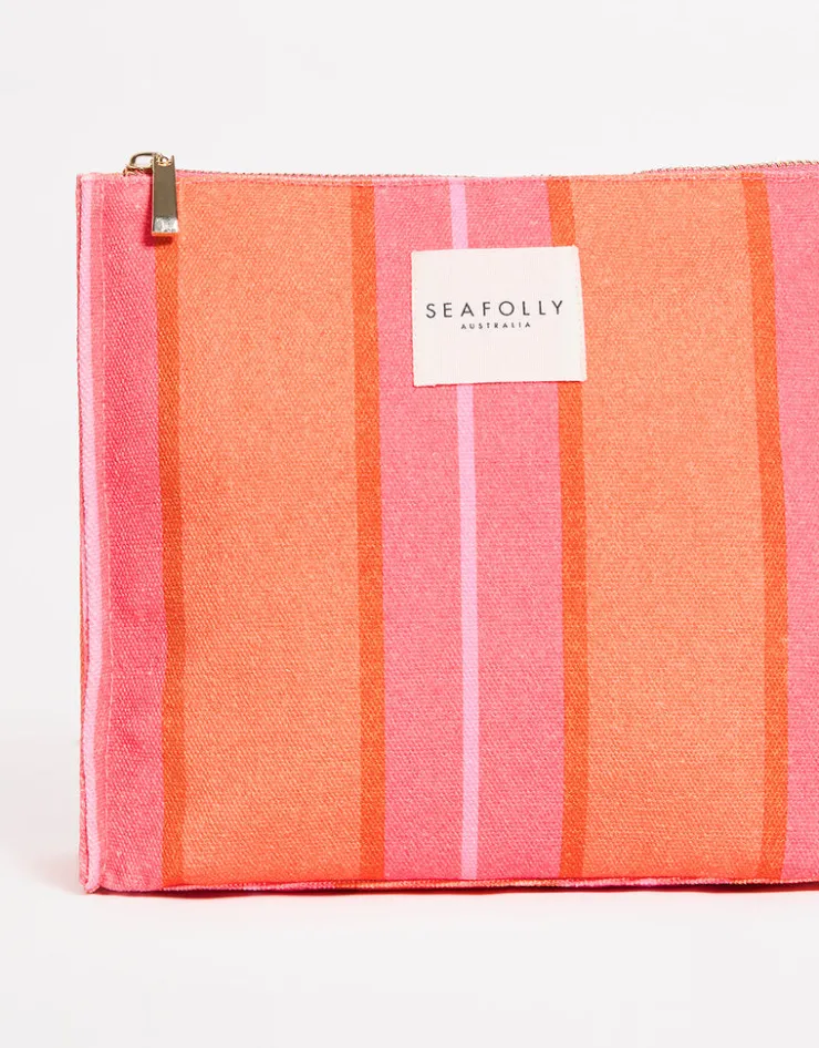 Seafolly Aurora Pouch Bag - Peach New