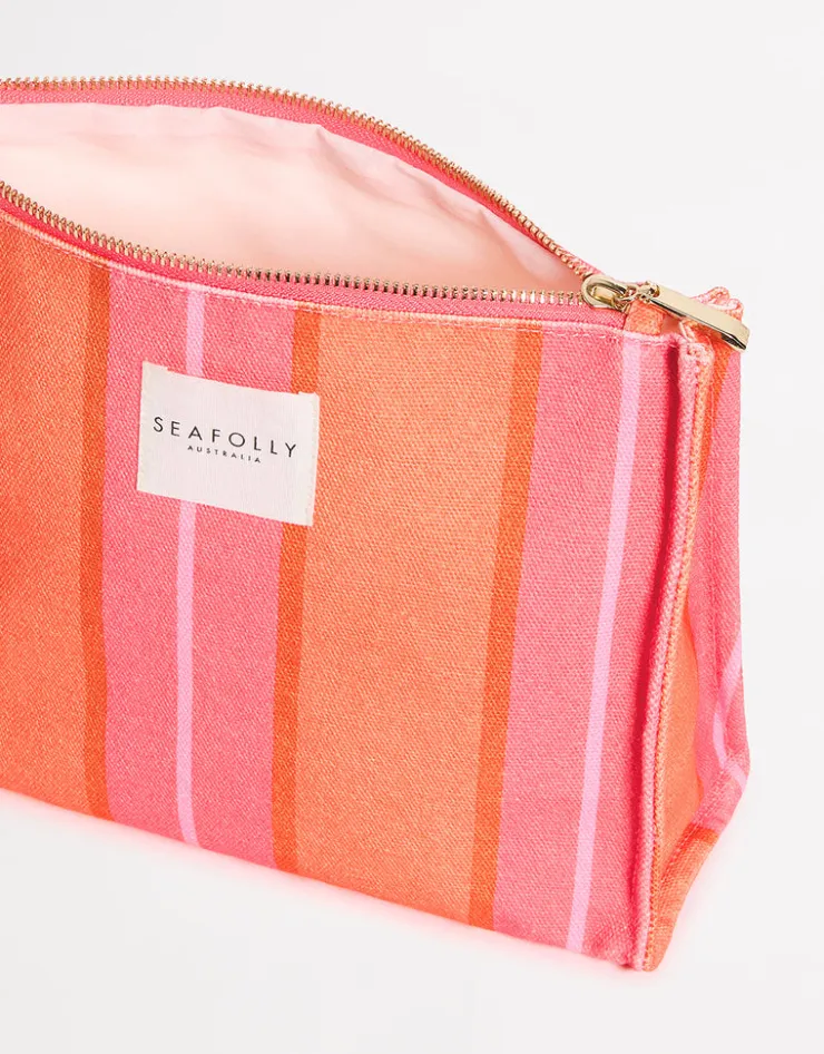 Seafolly Aurora Pouch Bag - Peach New