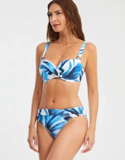 Nuria Ferrer Azura Bikini Pant - Blue and White Online