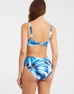 Nuria Ferrer Azura Maxi Bikini Pant - Blue and White Discount