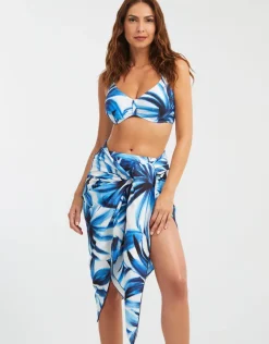 Nuria Ferrer Azura Pareo - Blue and White Online