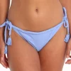 Paolita Bahari Blue Zera Braided Tie Bikini Bottom - Blue Clearance