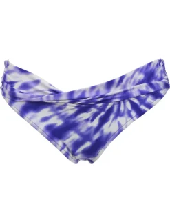 Seafolly Beach Break Twist Band Hipster Bikini Bottom - Dazzling Blue Best