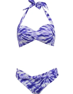Seafolly Beach Break Twist Band Hipster Bikini Bottom - Dazzling Blue Best