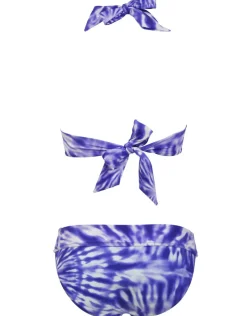 Seafolly Beach Break Twist Band Hipster Bikini Bottom - Dazzling Blue Best