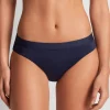 Lauren Ralph Lauren Beach Club Solids Band Hipster Bikini Pant - Dark Navy Clearance