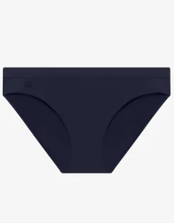 Lauren Ralph Lauren Beach Club Solids Band Hipster Bikini Pant - Dark Navy Clearance
