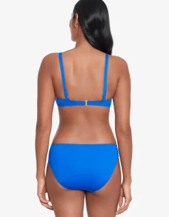 Lauren Ralph Lauren Beach Club Solids Ring OTS Bikini Top - Royal Blue Outlet