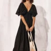 Watercult Beach Dress - Black New