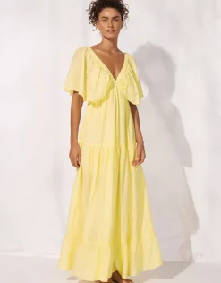 Watercult Beach Dress - Celestial Yellow Sale