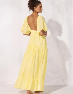 Watercult Beach Dress - Celestial Yellow Sale