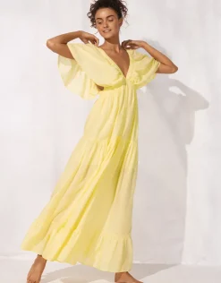 Watercult Beach Dress - Celestial Yellow Sale