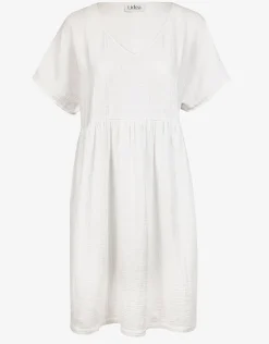 Lidea Beach Dress - White Clearance