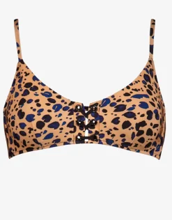 Watercult Beach Pebbles Bikini Top - Black Sandstone Outlet
