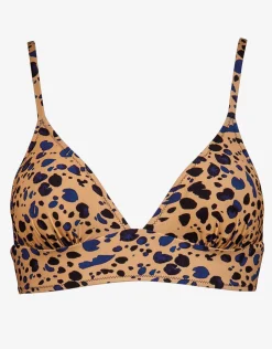 Watercult Beach Pebbles Bralette Bikini Top - Black Sandstone Outlet