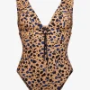 Watercult Beach Pebbles Swimsuit - Black Sandstone Best